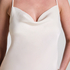 Cami Satin Minimal, Hvid