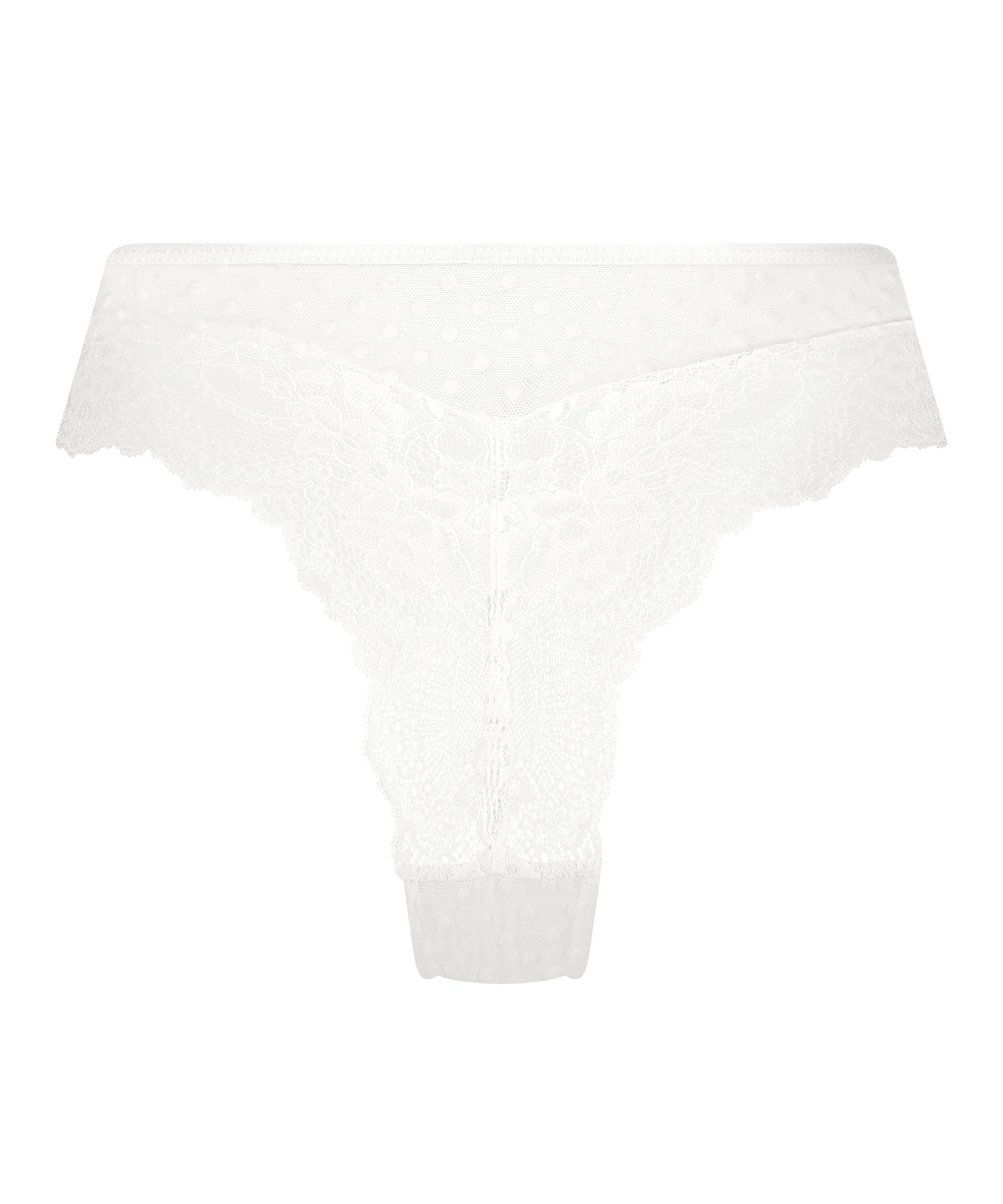 Brasiliansk trusse Tonia, hvid, main