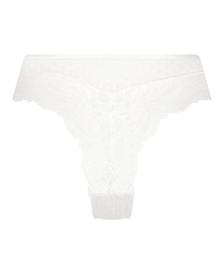 Brasiliansk trusse Tonia, hvid