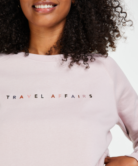 Trøje med lange ærmer, Lilla