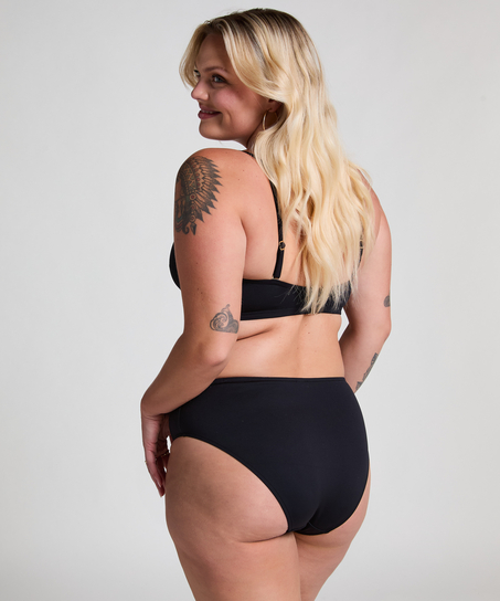 Neopren Rio-bikinitrusse, Sort