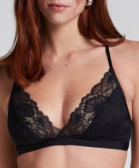 Bralette Stormi, Sort