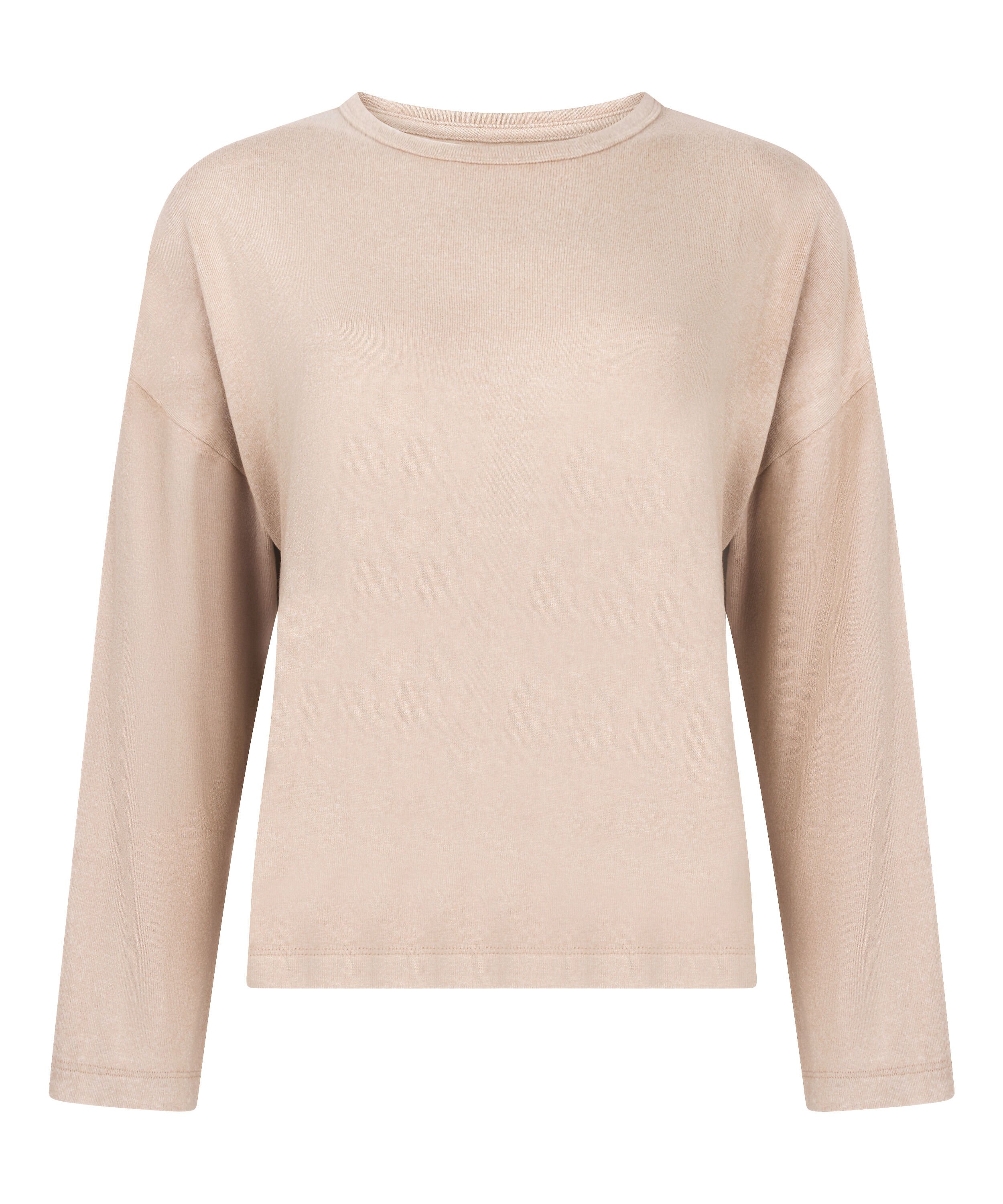 Pyjamastop Jersey, Beige