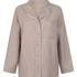 Pyjamastop Flonel Essentials, Beige
