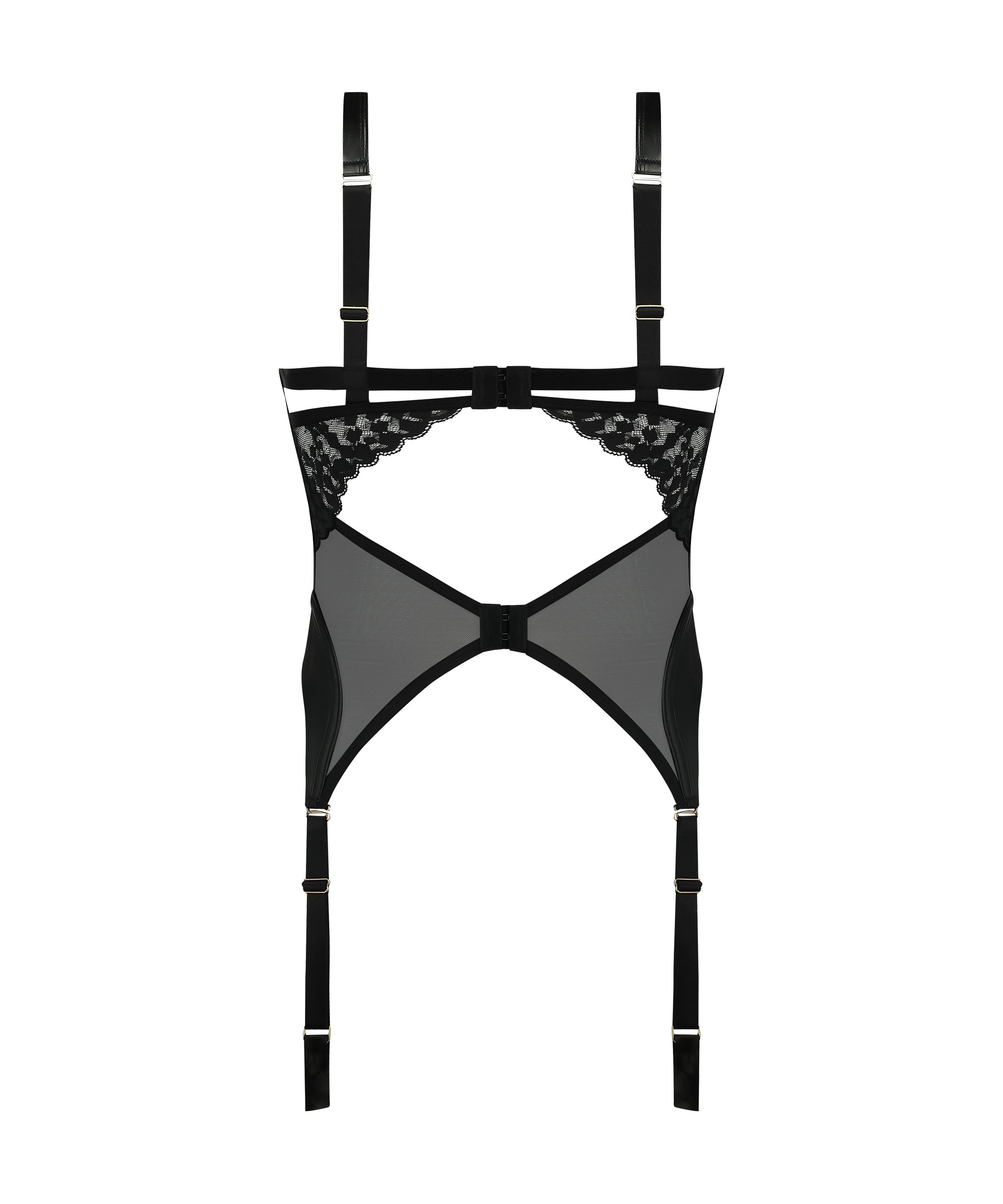 Bustier Desire, Sort, main