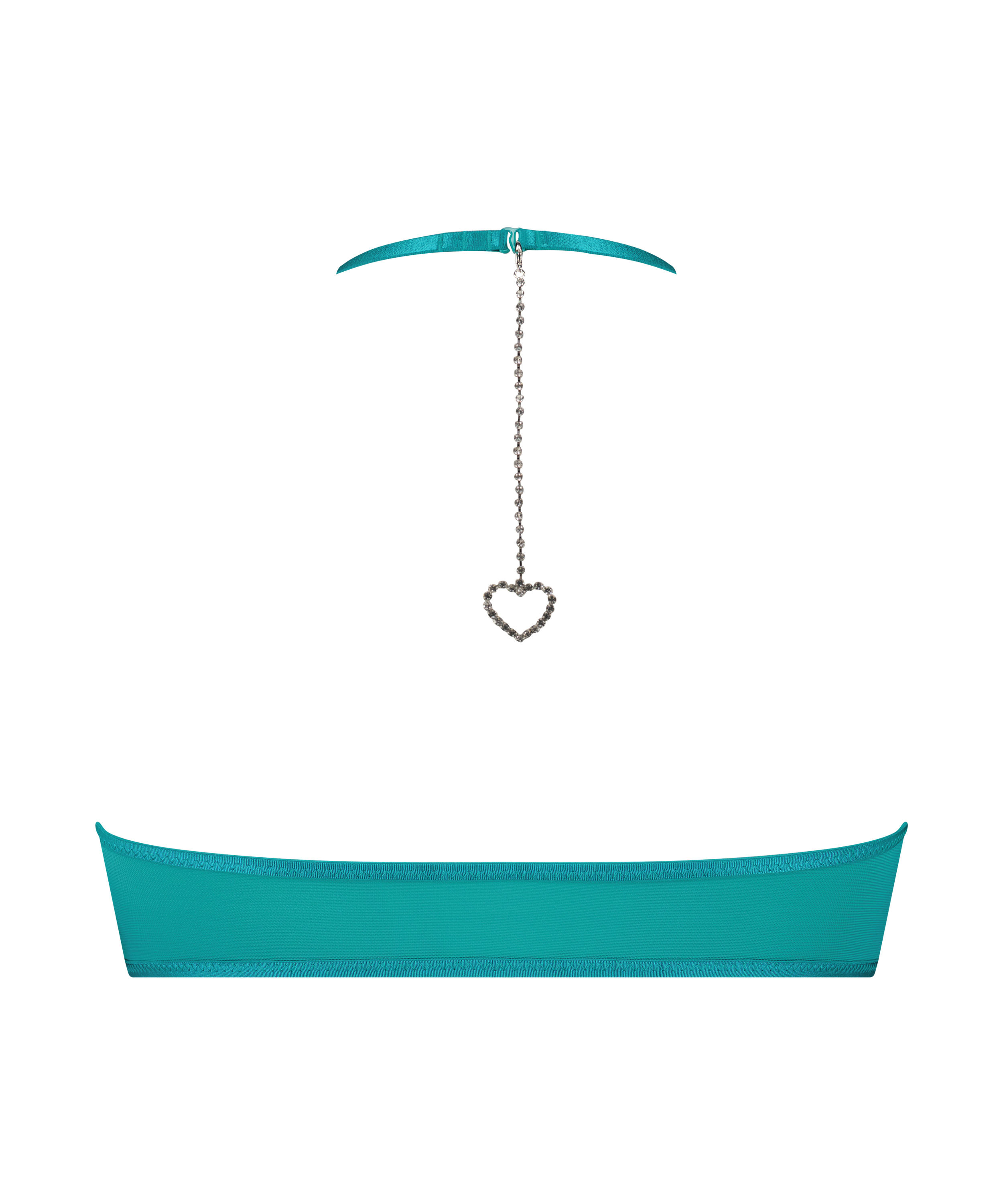 Ikke-formstøbt bøjle-bh Jewel, grøn, main