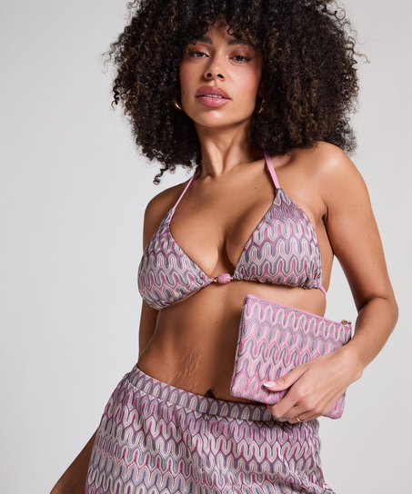 Bikini clutch Cali, Lyserød