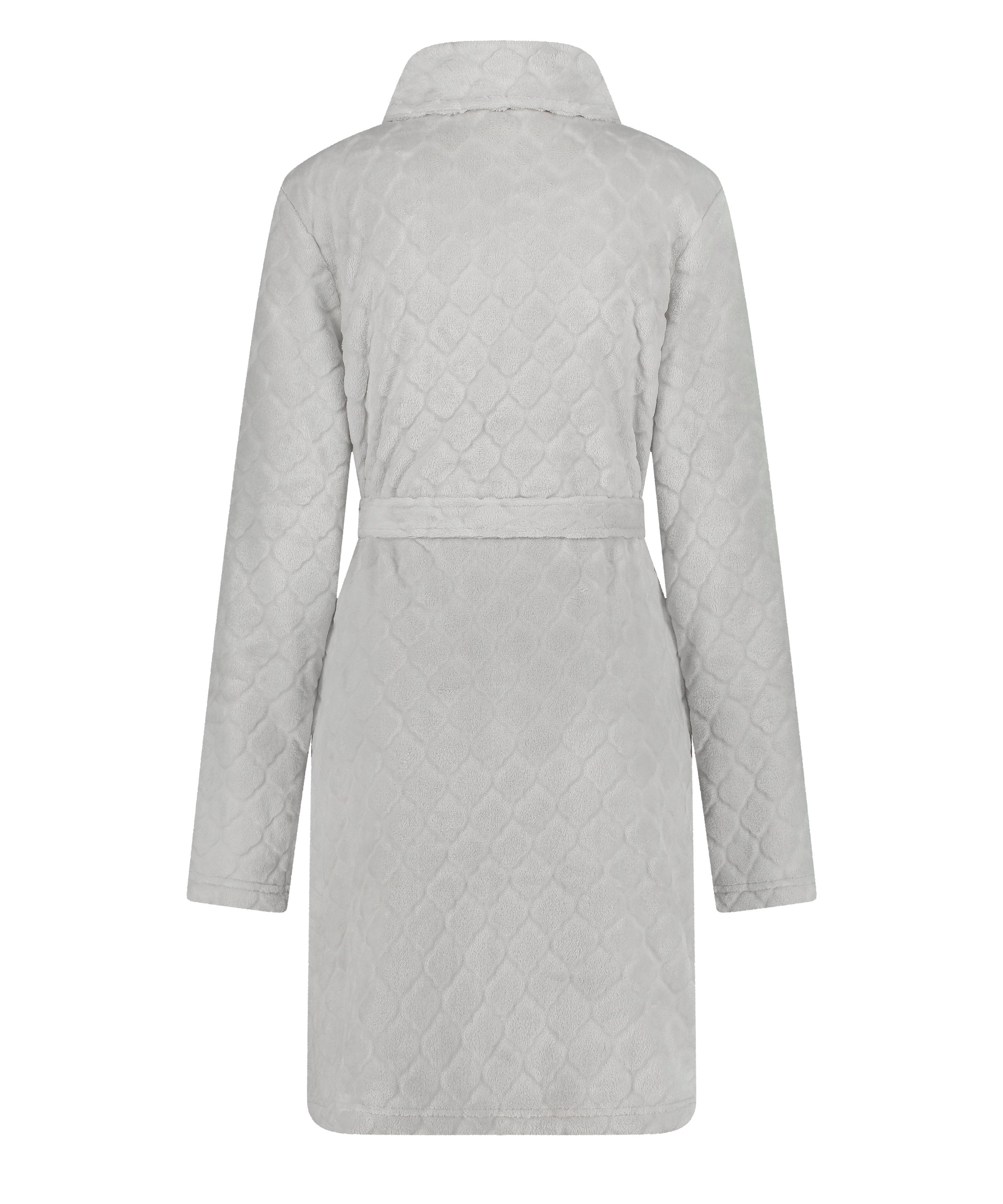 Badekåbe Zip Fleece, Grå, main