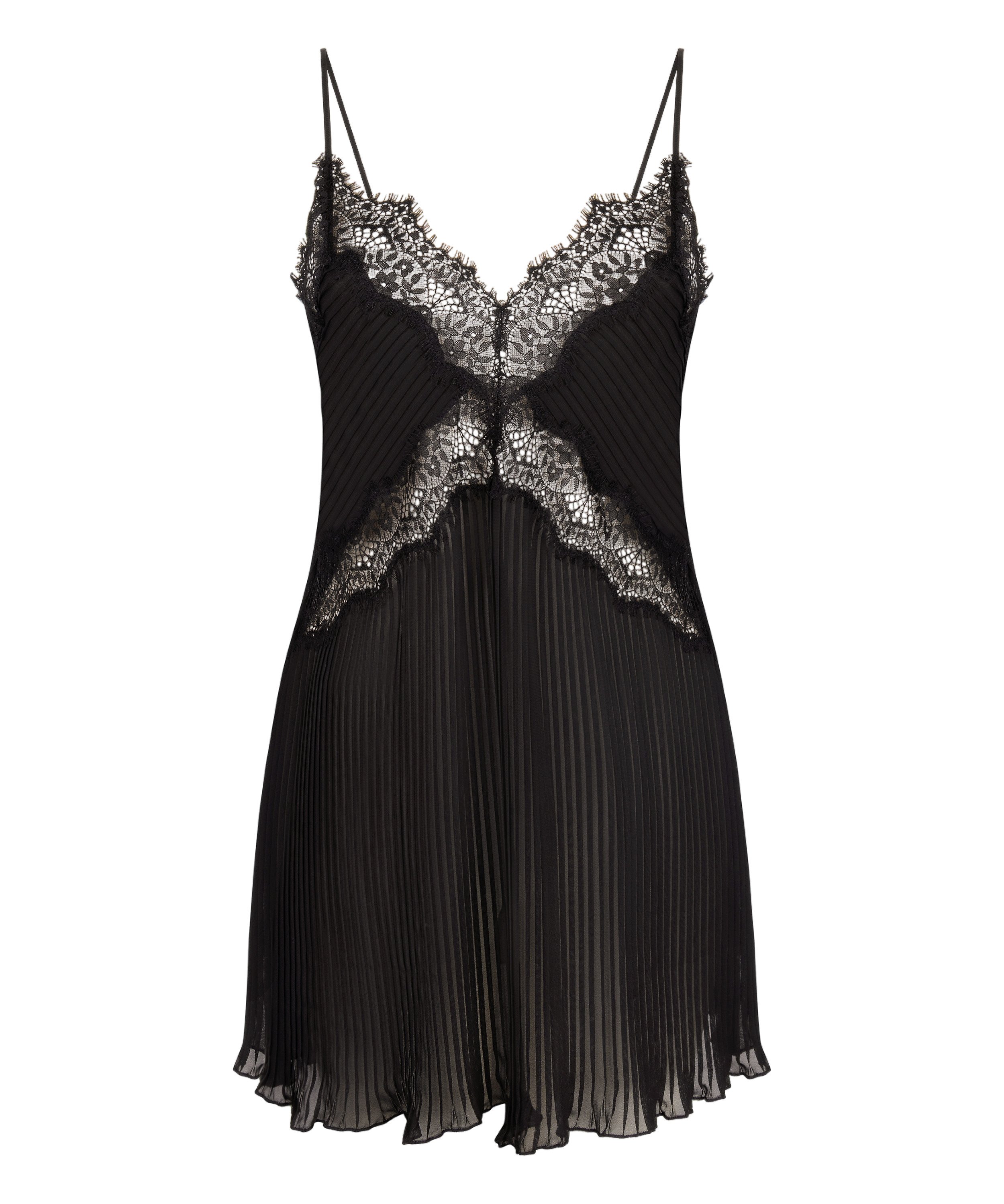 Zaphira slipkjole, Sort, main