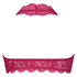 Halter Lace bralette, Lyserød