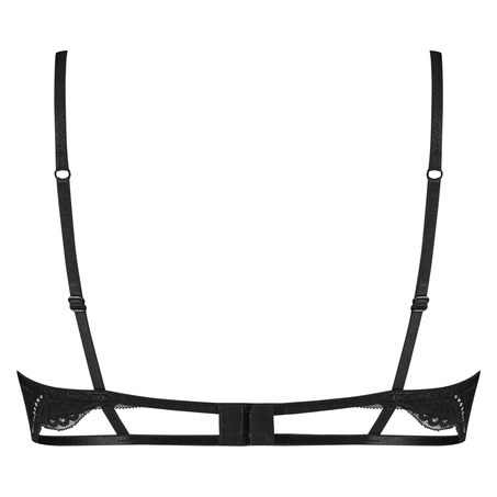 Ikke-formstøbt bøjle-bh Ziggy, Sort