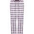 Petite pyjamasbukser af Flannel, Hvid