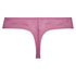 Invisible g-streng branded, pink