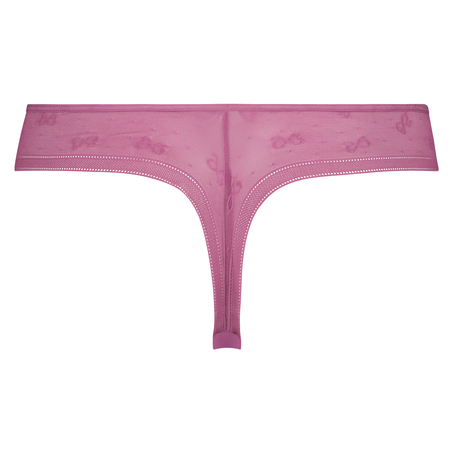 Invisible g-streng branded, pink