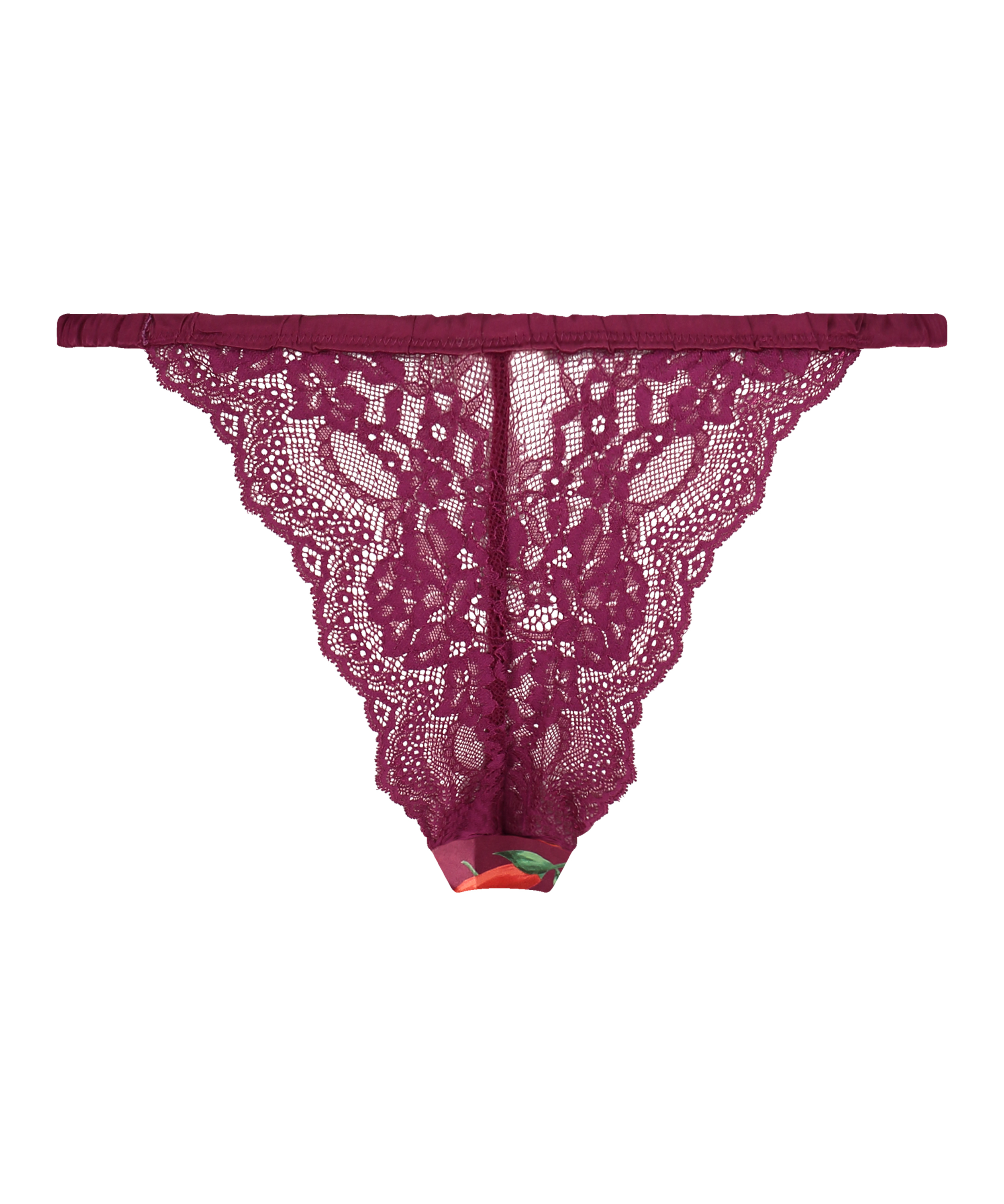 Brasiliansk trusse med h&oslash;j udsk&aelig;ring Harper, lilla, main