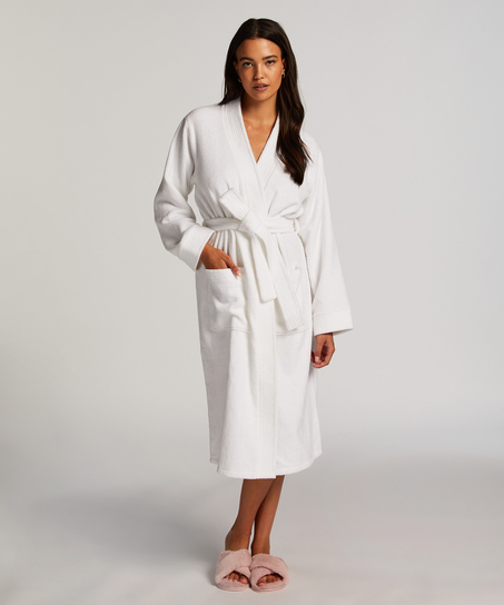 Quiltet badekåbe, Lilla