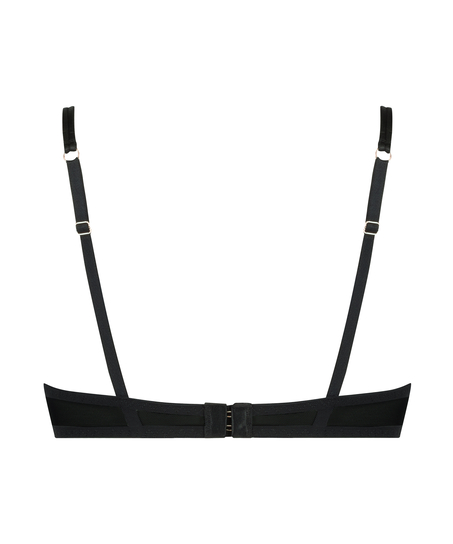 Polstret bøjle-bh Helena, Sort