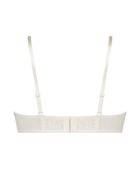 Formstøbt bøjle-bh uden stropper Valerie, Hvid