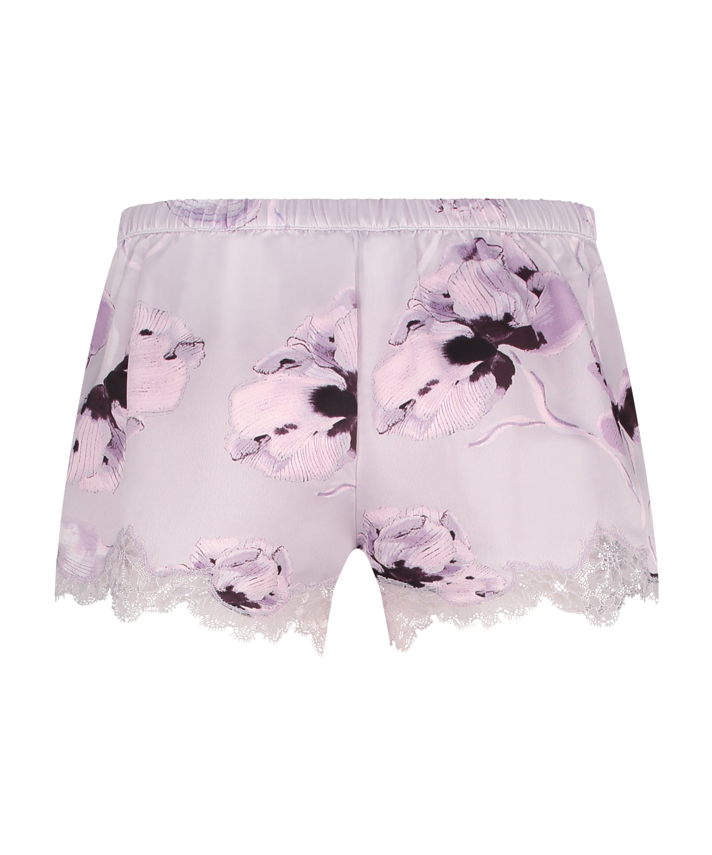 Pyjamasshorts Satin, Lilla, main