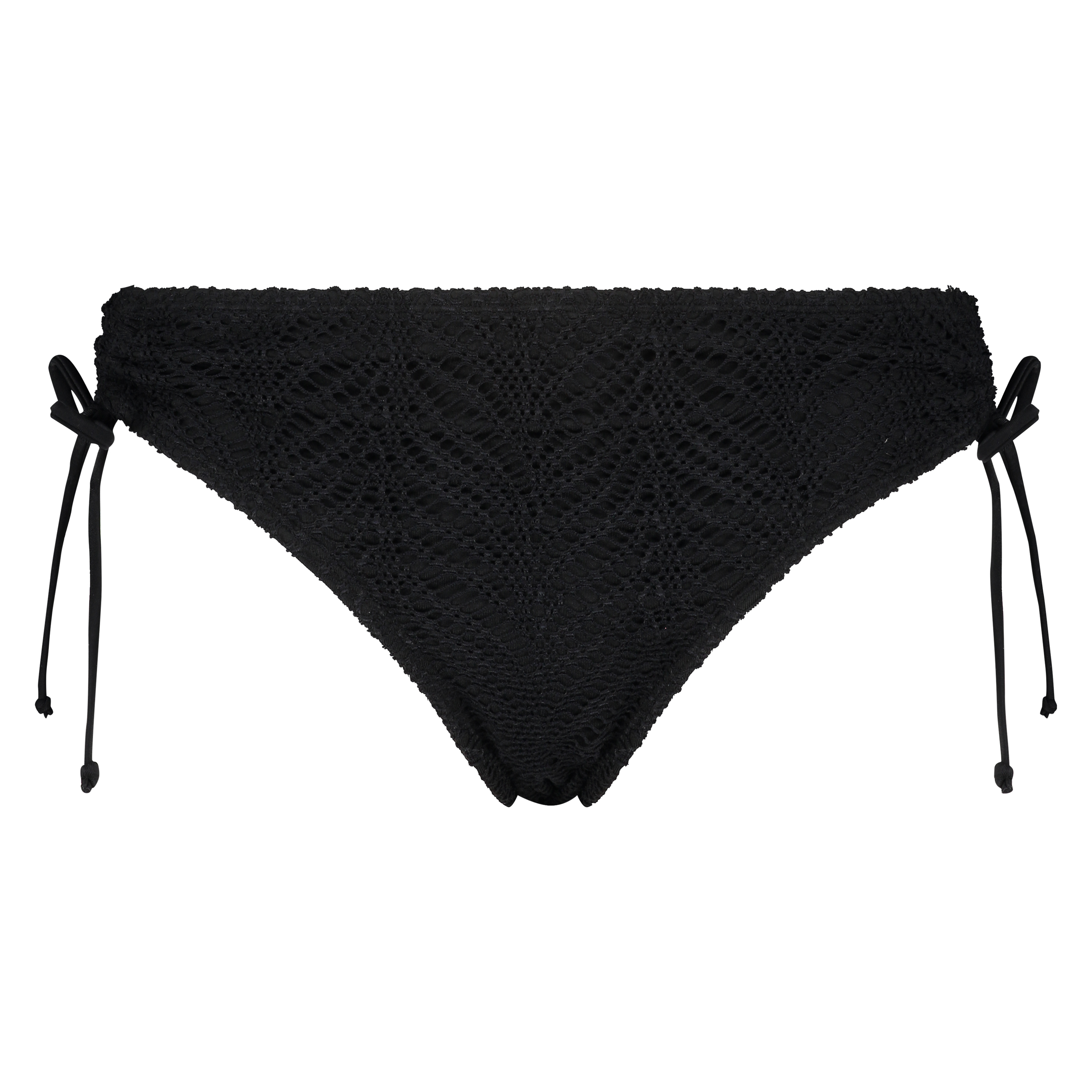 Bikiniunderdel Crochet, Sort, main