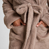 Badekåbe Fleece, Beige