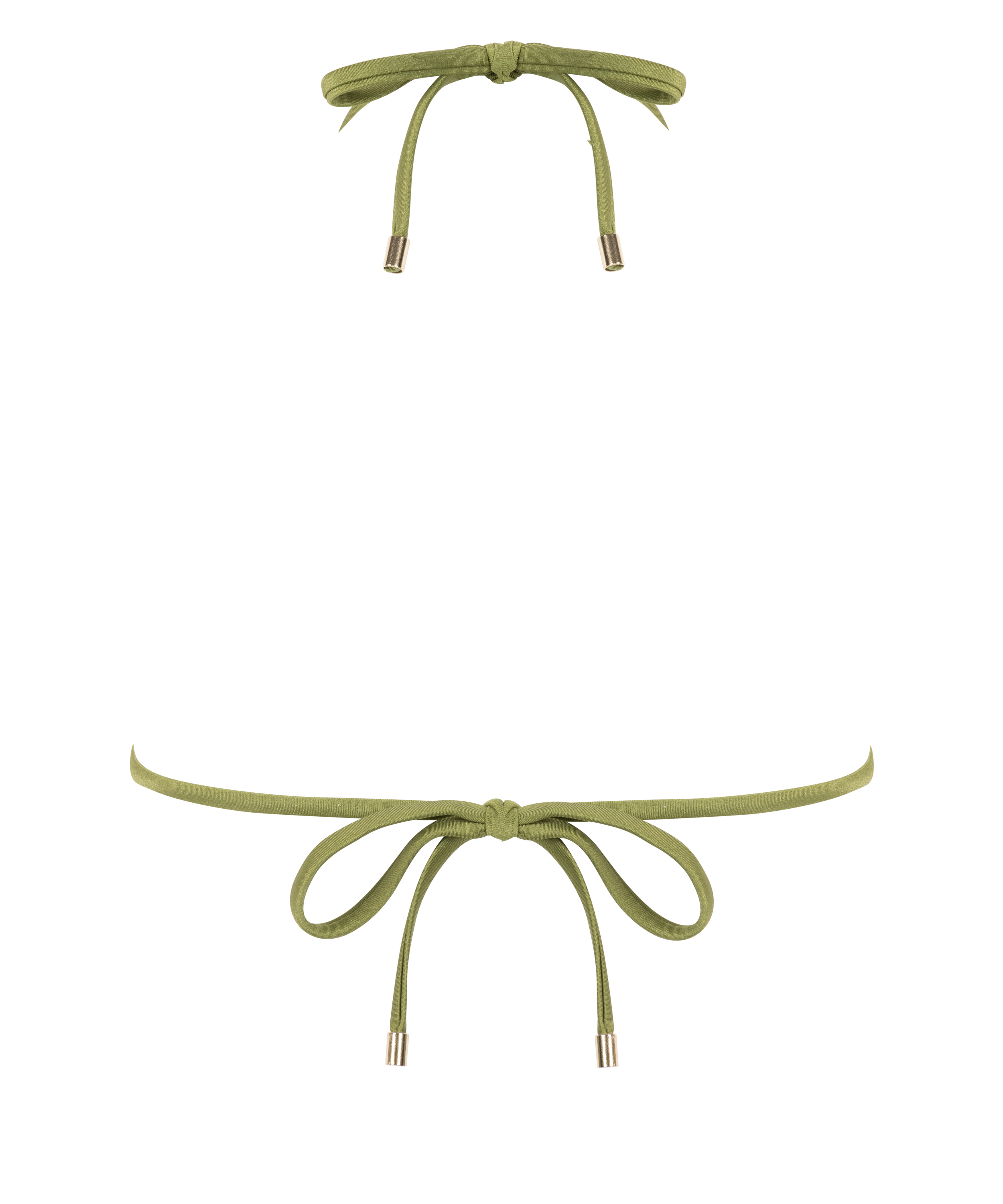 Trekantsbikinitop Yucatan, Gr&oslash;n, main