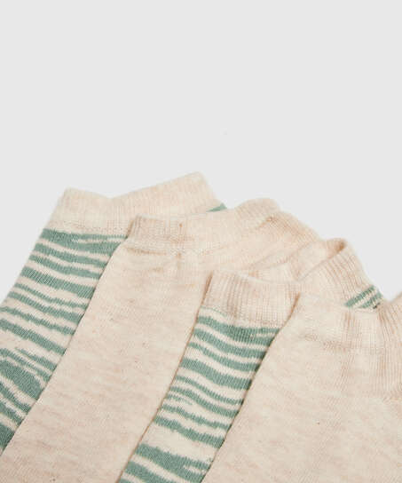2 Par Sokker, Beige