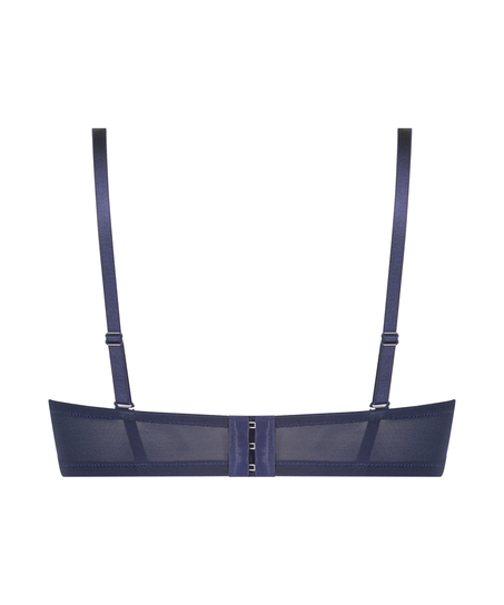 Formstøbt stropløs bøjle-bh Tracey, Blå