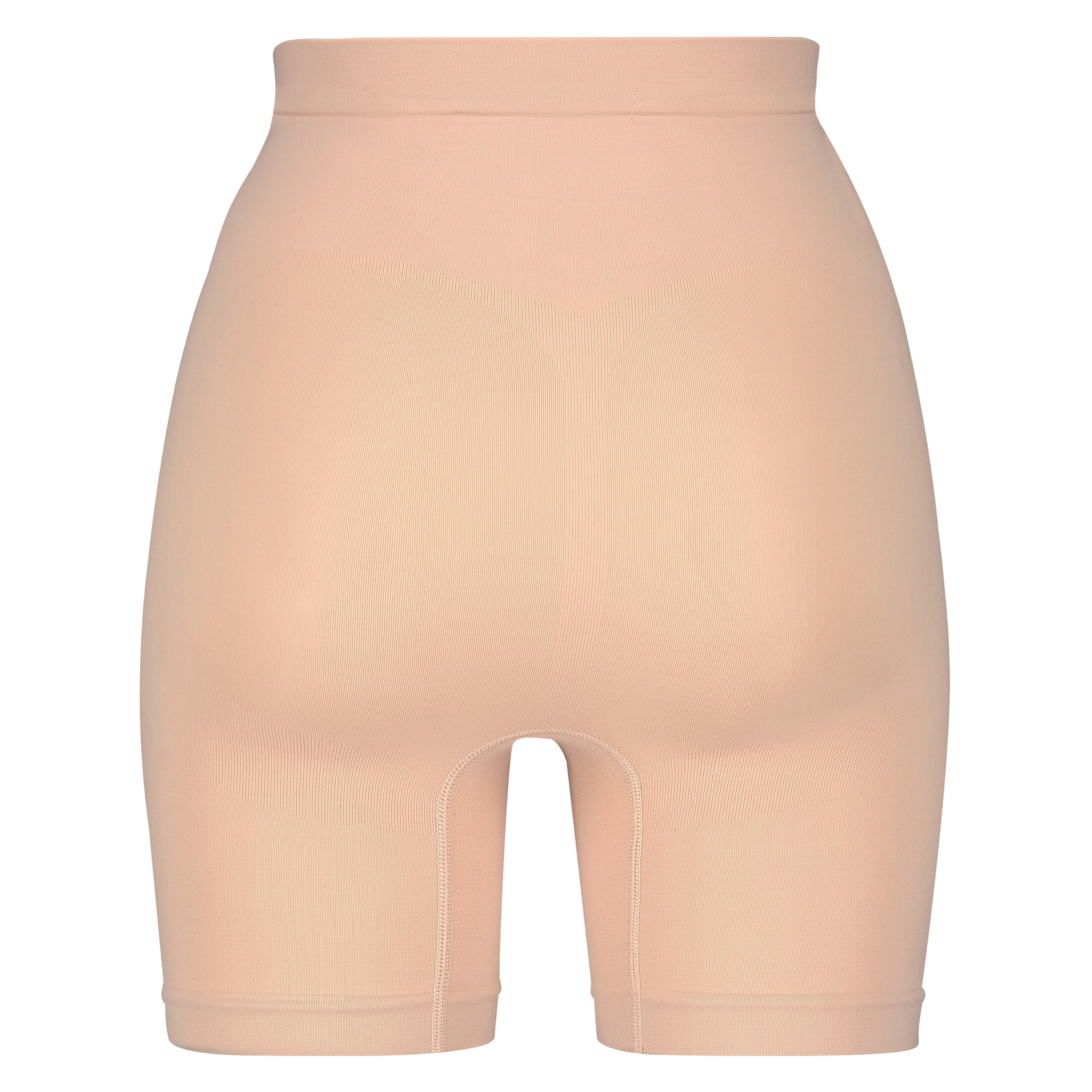 Opstrammende h&oslash;jtaljede shorts - Level 2, Beige, main