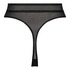 G-streng med højt snit Sexy Mesh, Sort