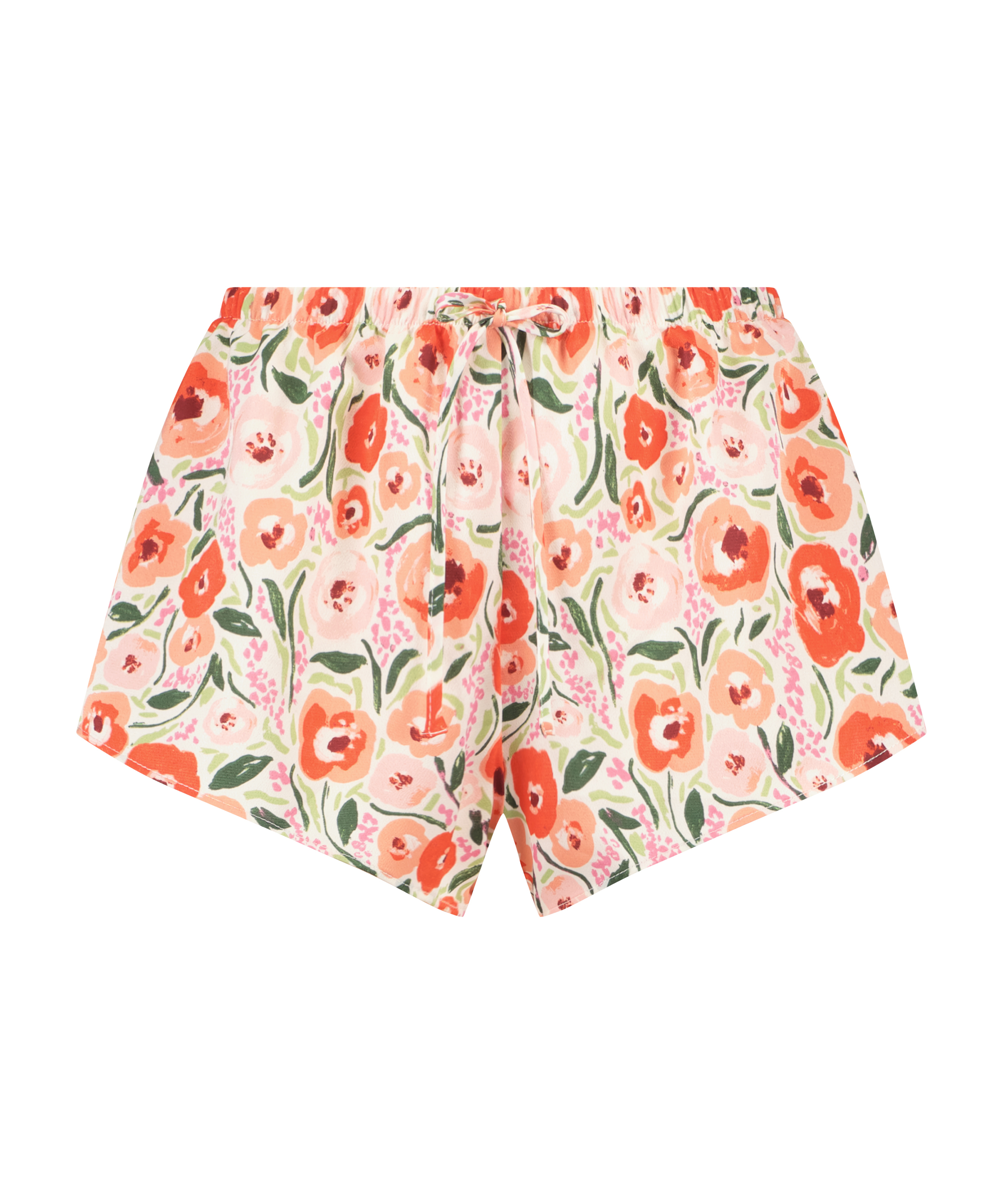 Satinshorts, hvid, main