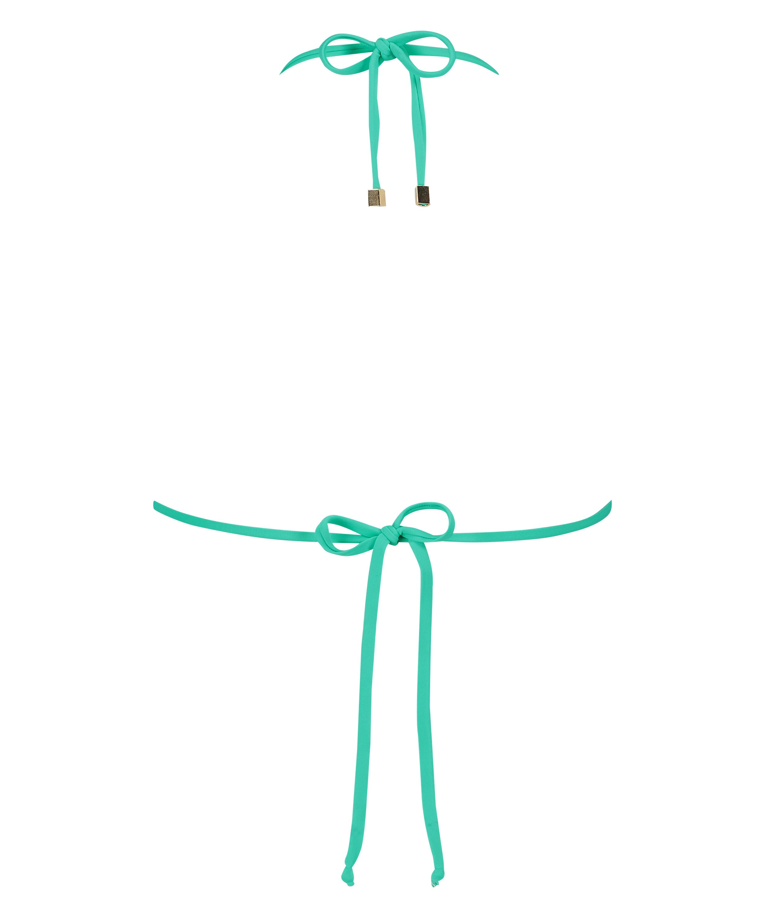 Trekants bikinitop Doha, Grøn, main