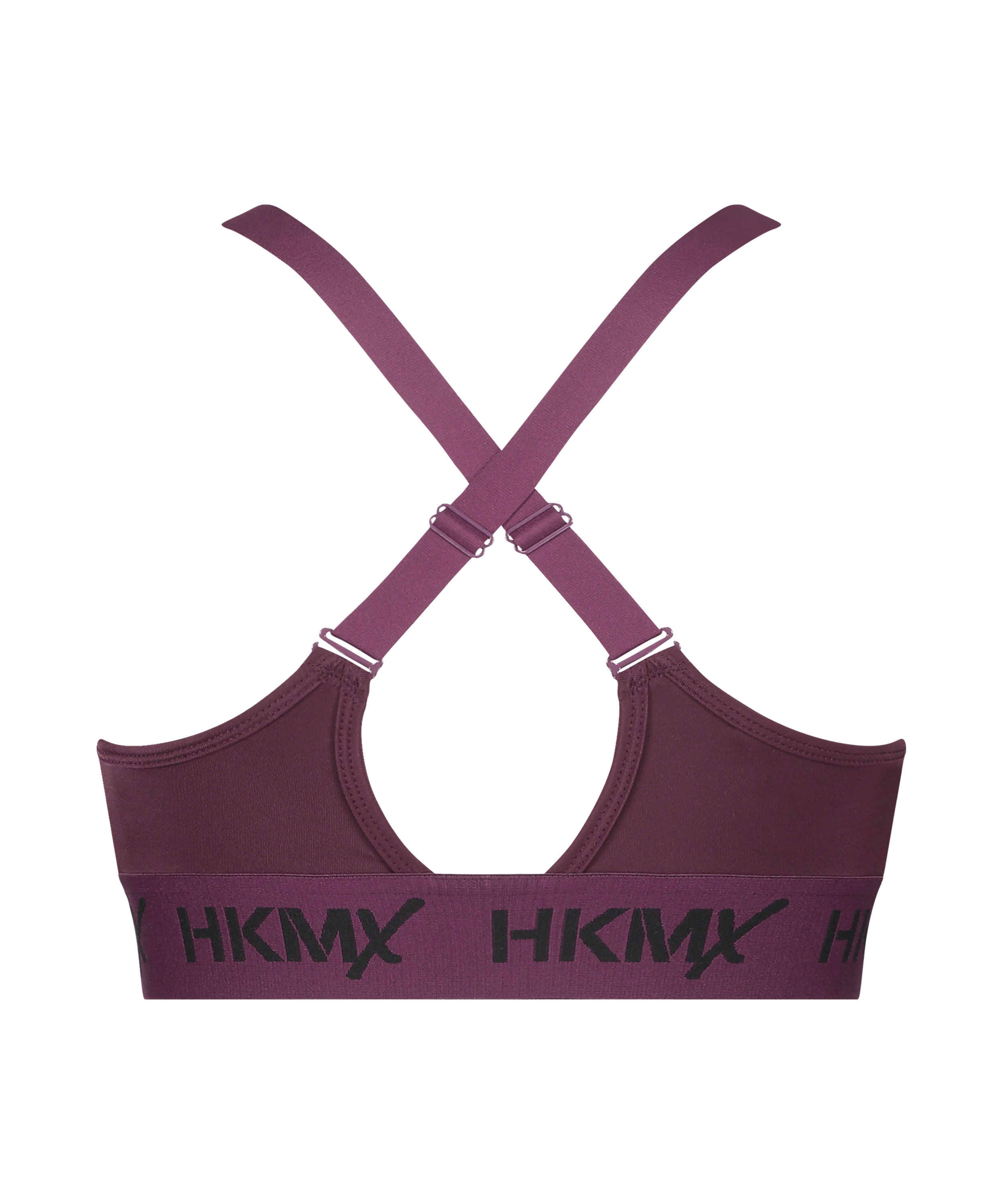 HKMX sports-bh The Crop Logo Level 1, lilla, main