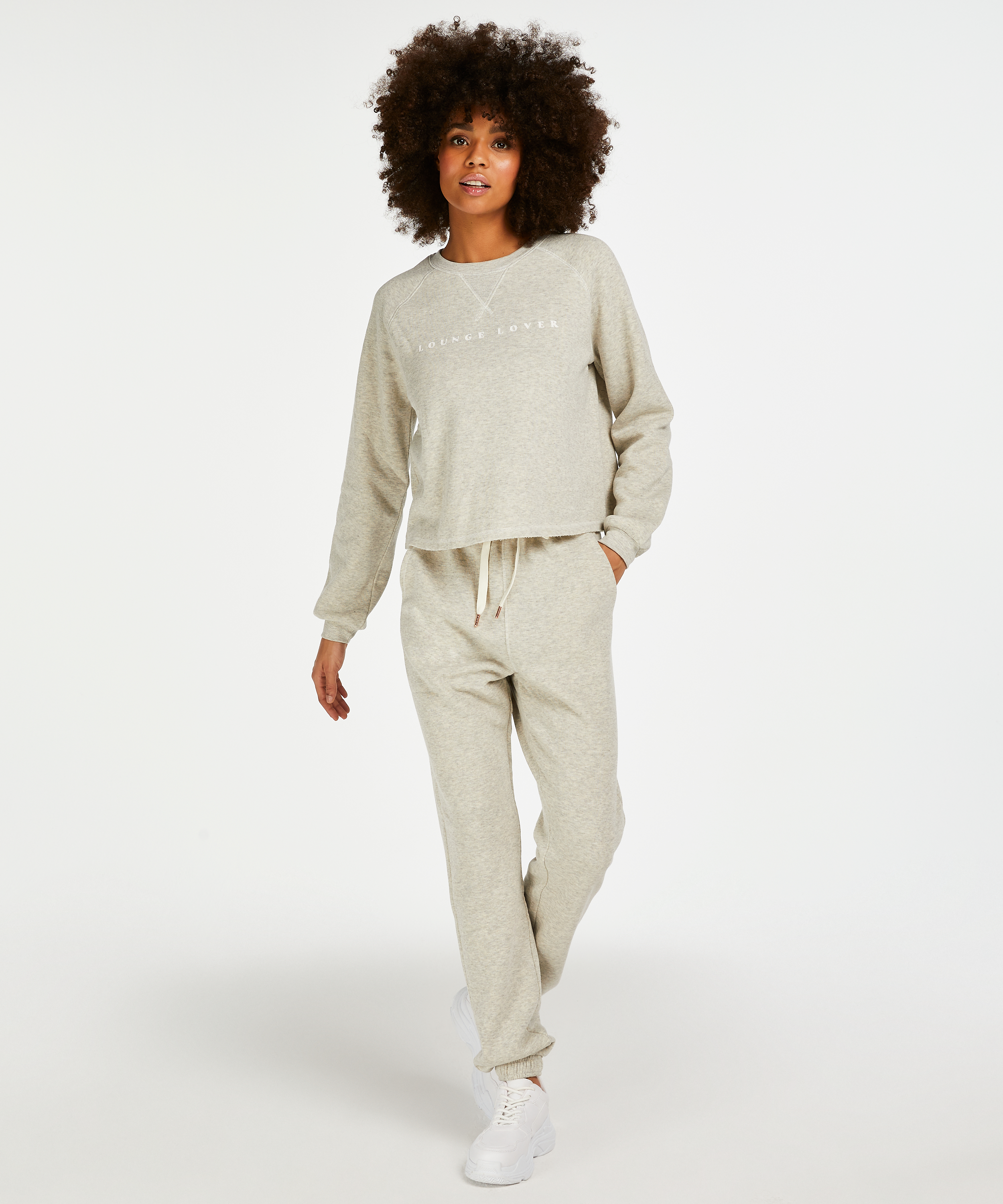 Jogger Sweat Brush, Grå, main