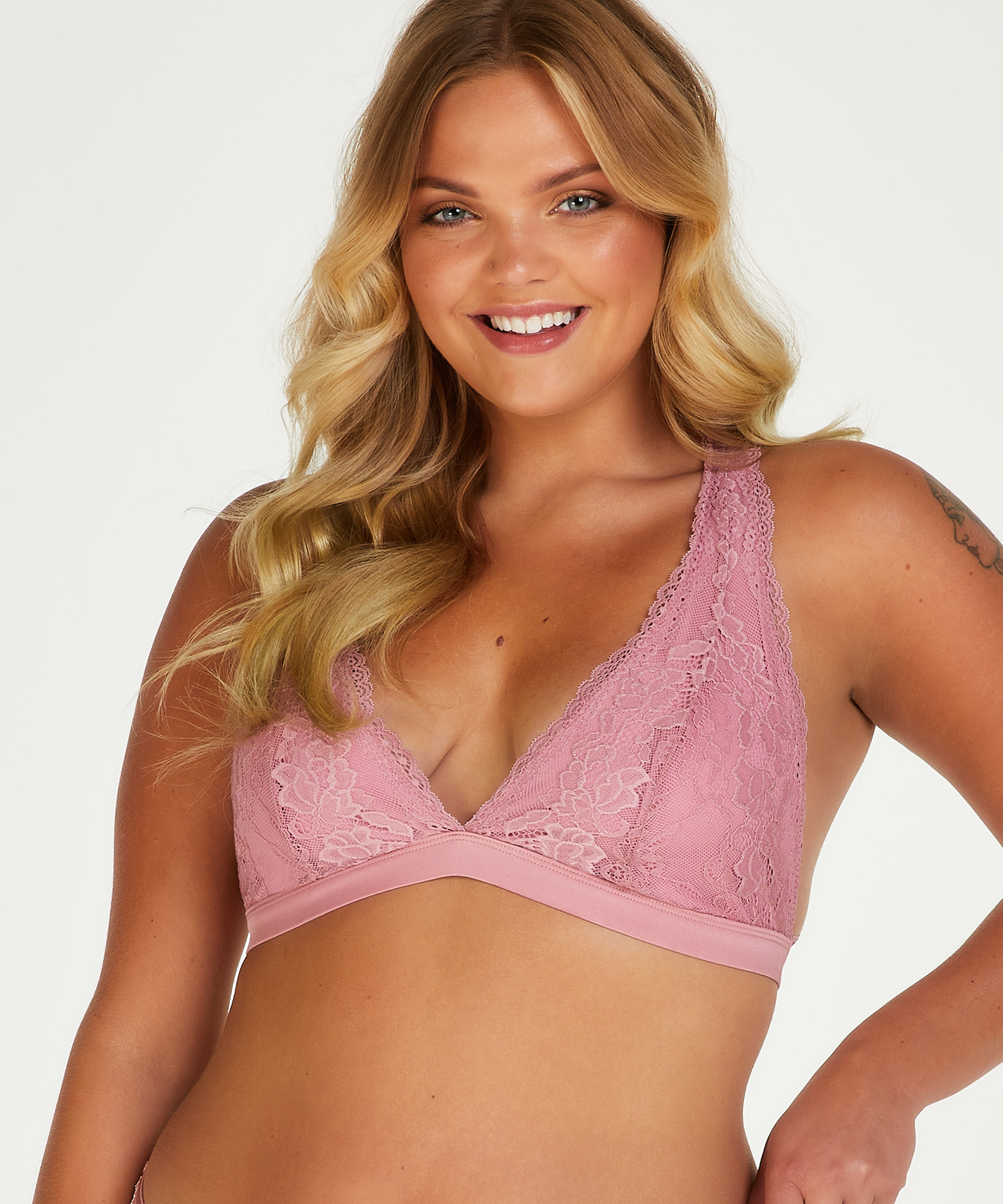 Bralette Alexis, Lyserød, main