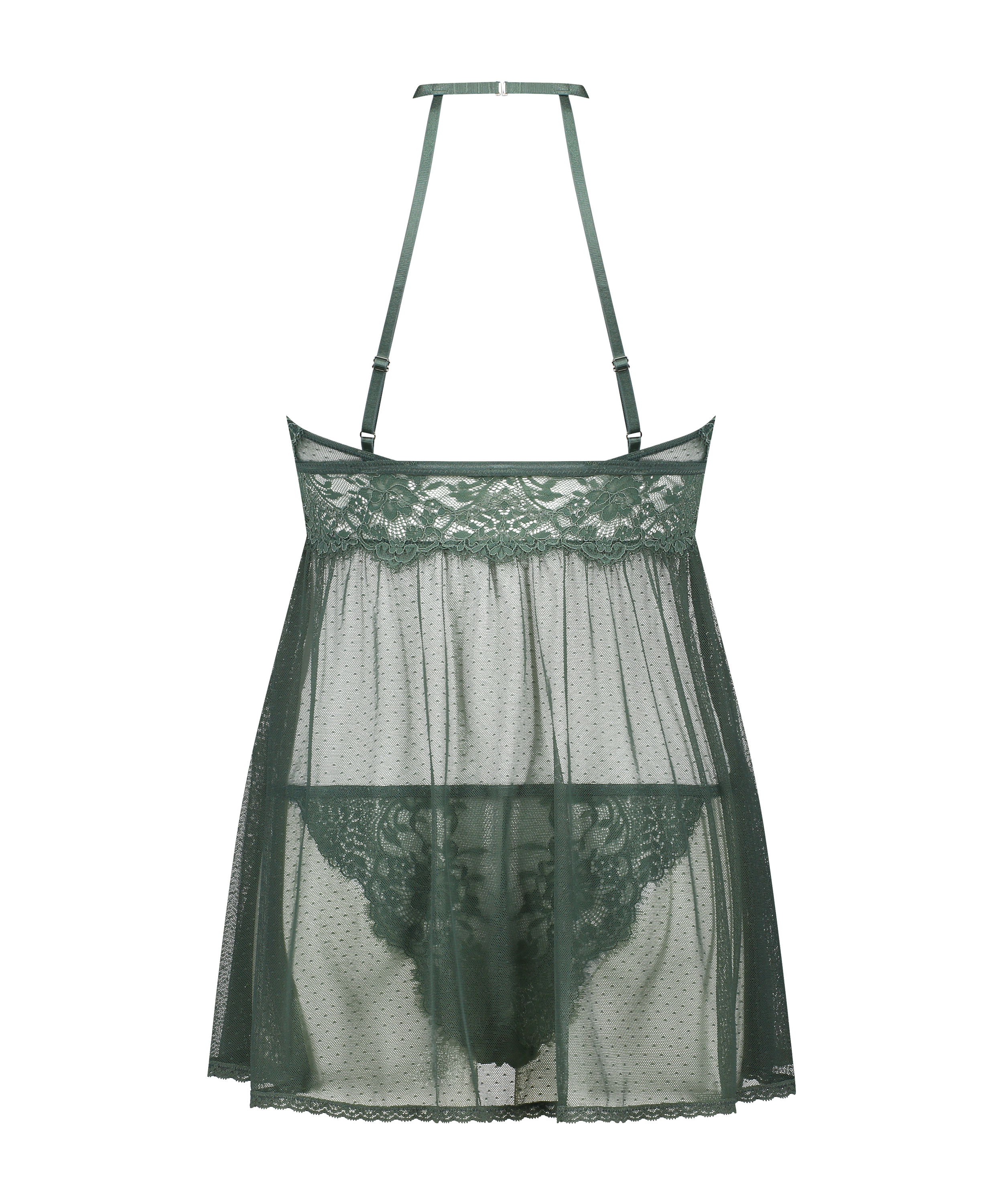 Babydoll Lace, Grøn, main