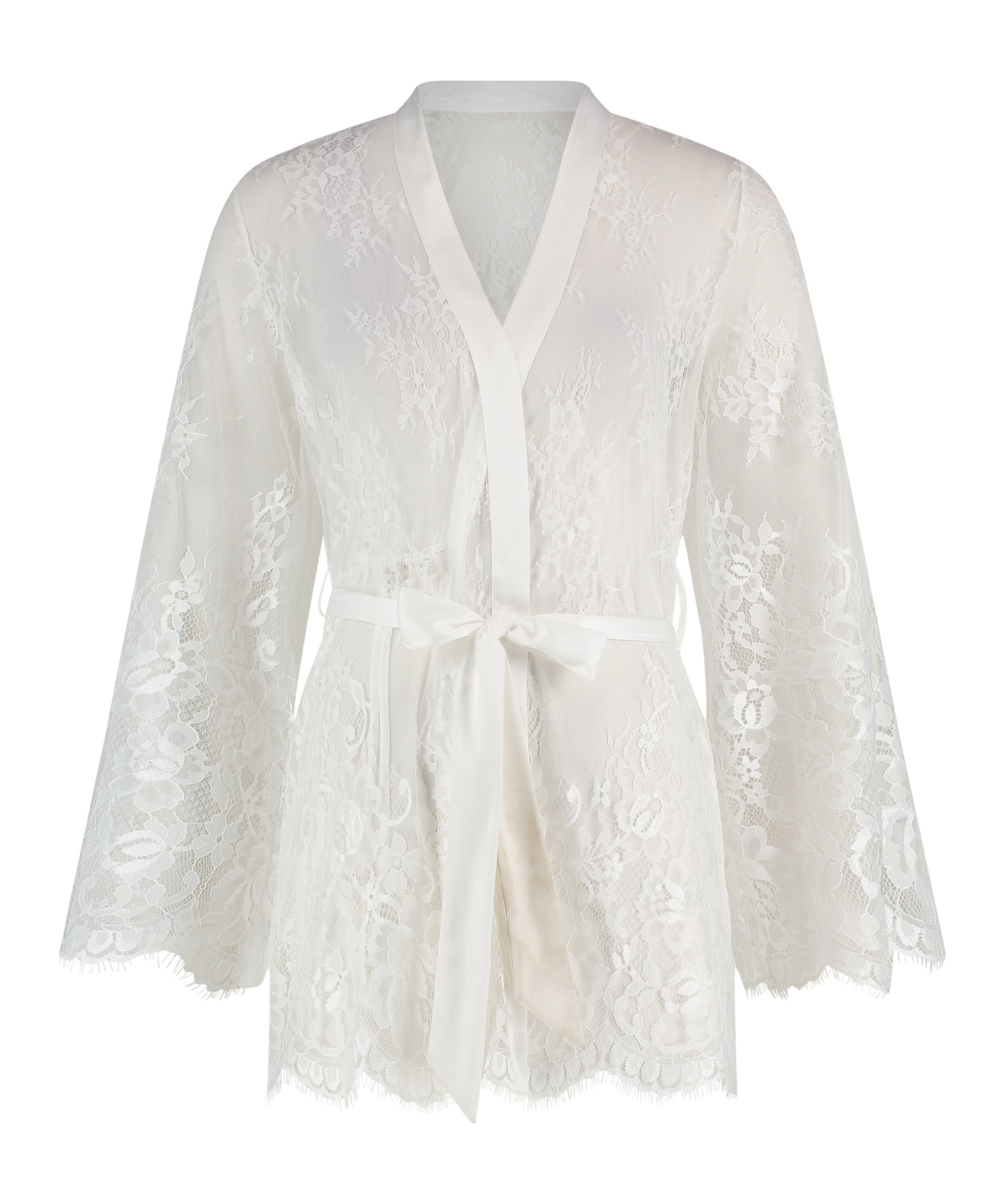 Kimono Lace Isabelle, Hvid, main