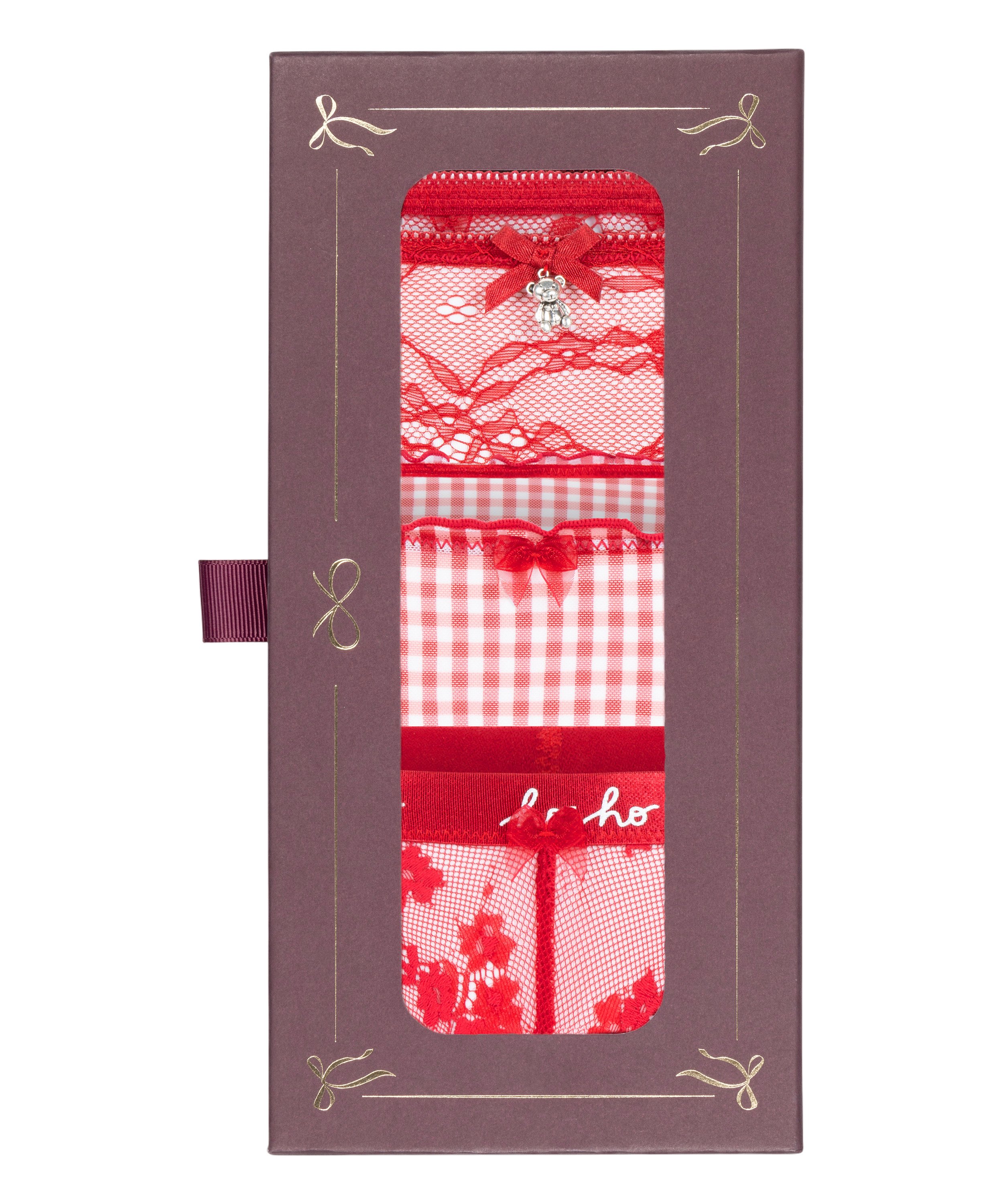 Julegaves&aelig;t G-streng, R&oslash;d, main