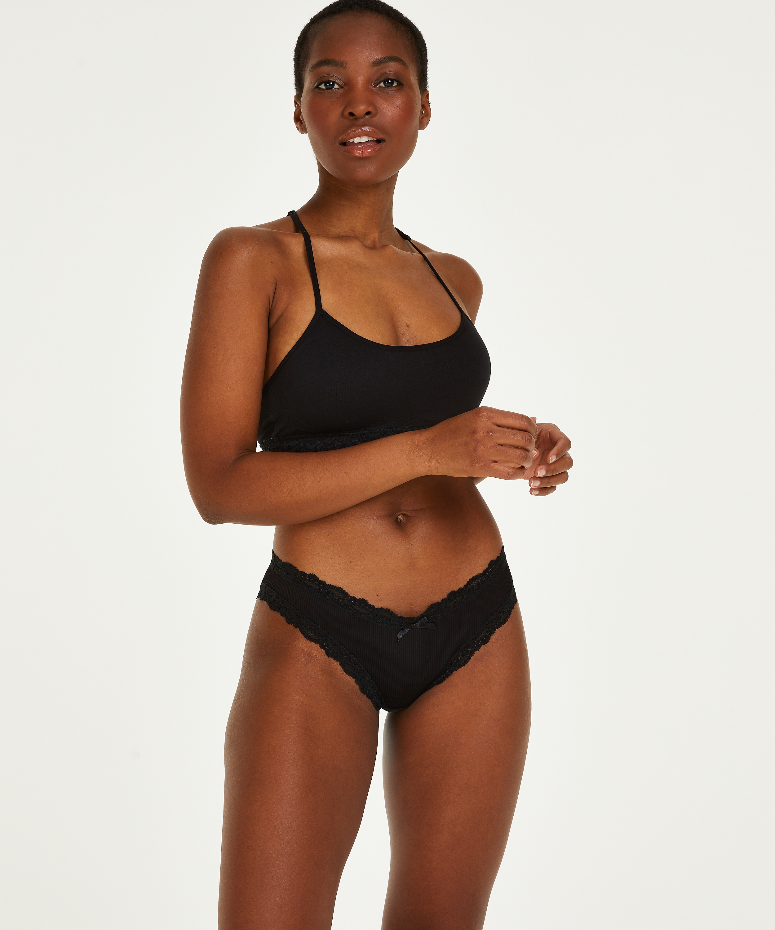 Brasiliansk trusse Jessica, sort, main