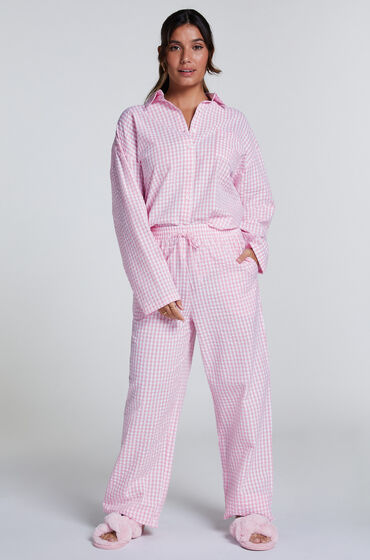 Hunkemöller Pyjamasbukser Bomuld Lyserød