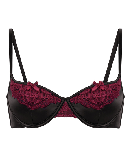 Ambra formstøbt bøjle-bh, Sort