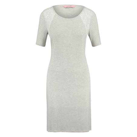 Natskjorte rund hals, Grå