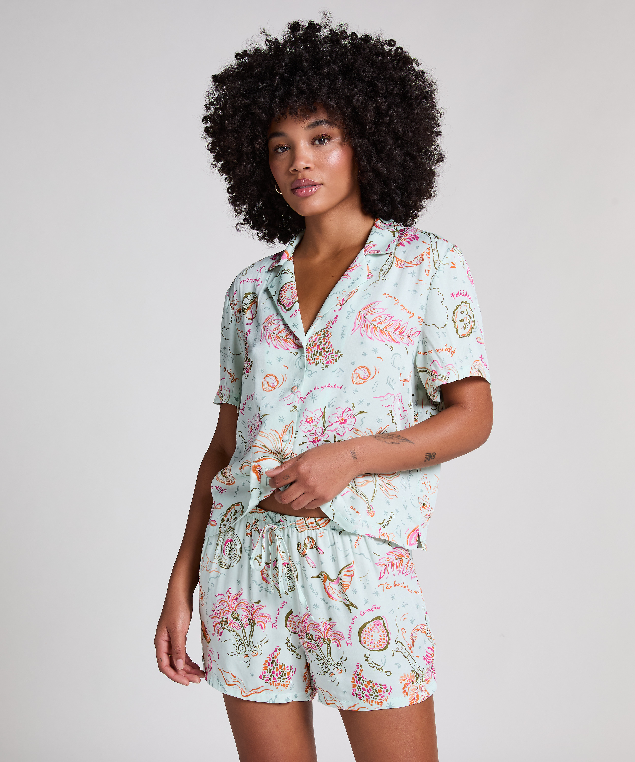 Satinshorts, Gr&oslash;n, main