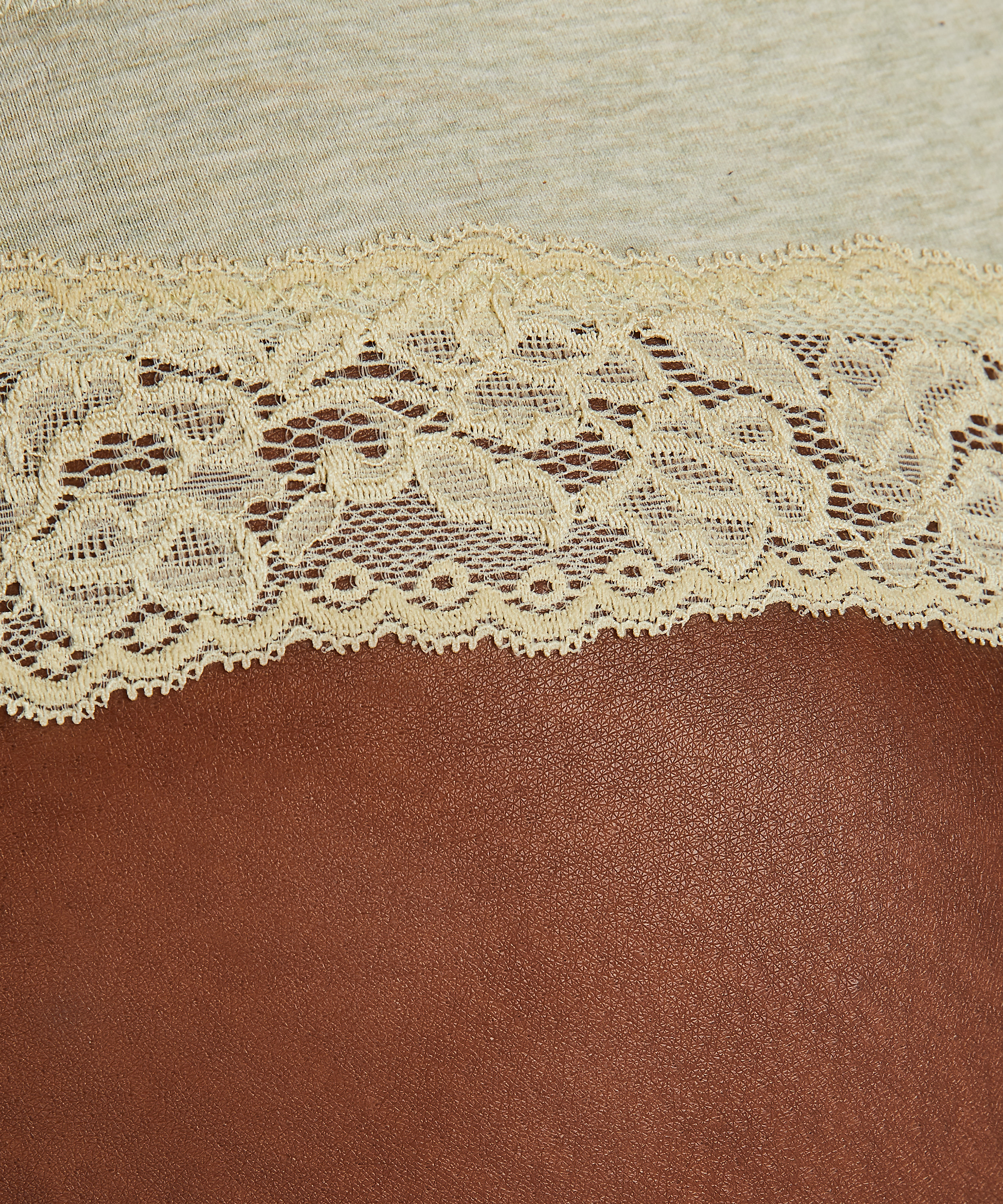 Boxerstreng bomuld, grøn, main