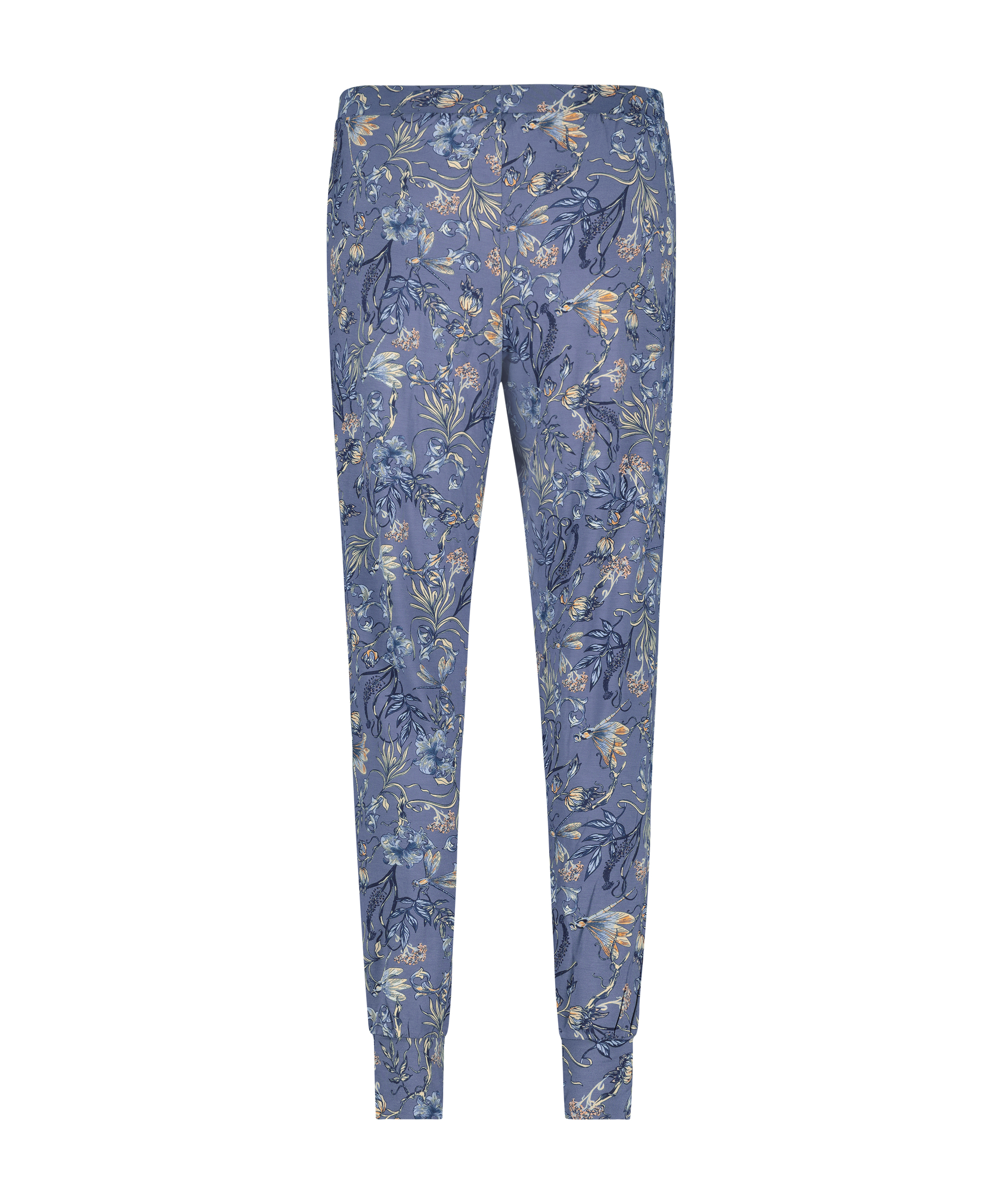 Tall Ditzy Floral pyjamasbukser, bl&aring;, main