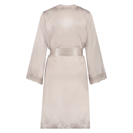 Kimono med silkeblonder, Lyser&oslash;d