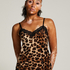 Velours Lace cami, Sort
