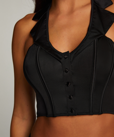 Bralette Bridget Bunny, Sort