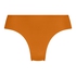Usynlig brasiliansk trusse Lace Back, Orange