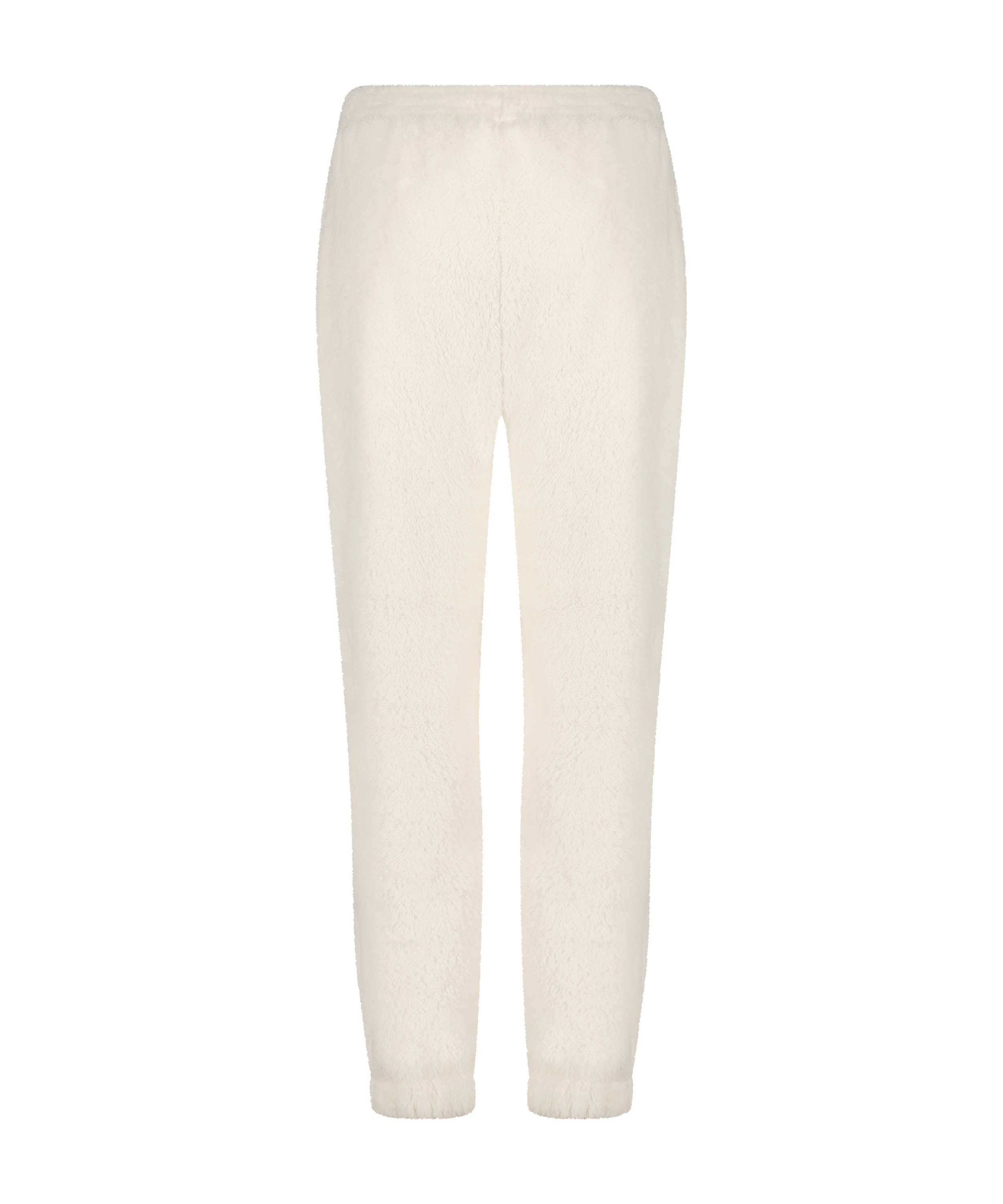 Joggingbukser Fleece Snuggle, Hvid, main